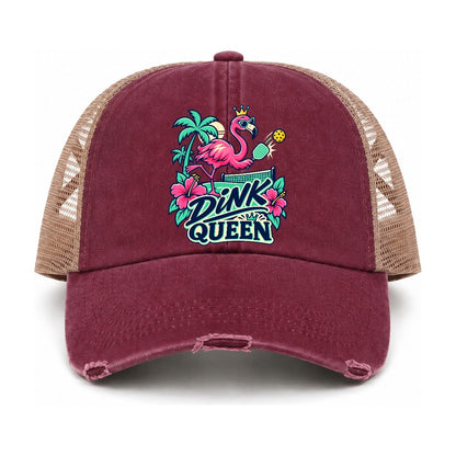Burgundy-Khaki — front view