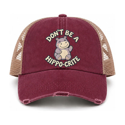 Burgundy-Khaki — front view
