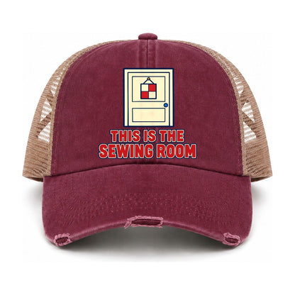 Burgundy-Khaki — front view