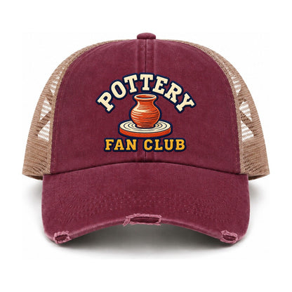 Burgundy-Khaki — front view