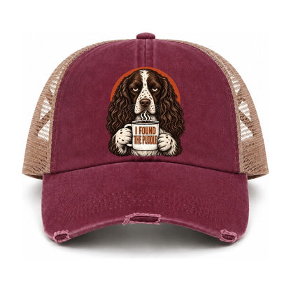 Burgundy-Khaki — front view