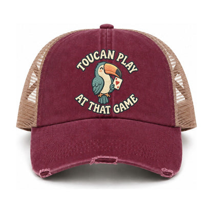 Burgundy-Khaki — front view