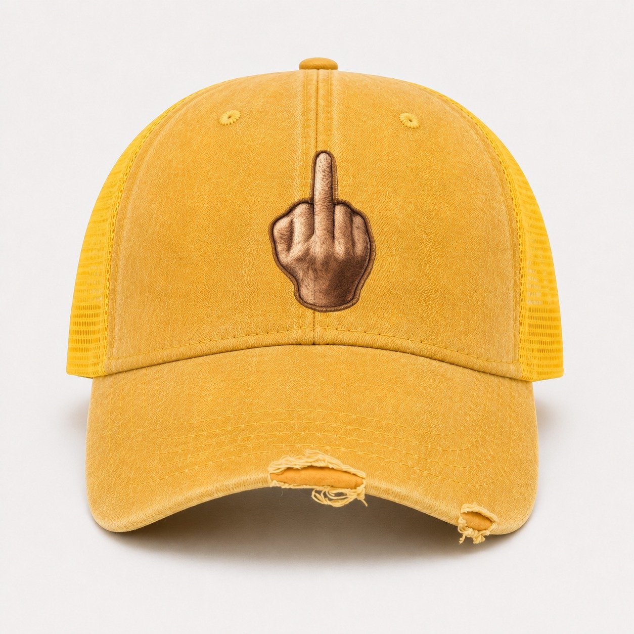 Yellow — front view