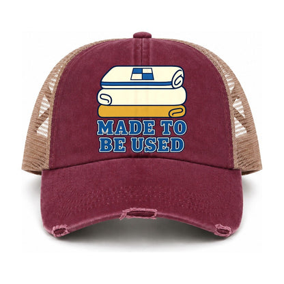 Burgundy-Khaki — front view