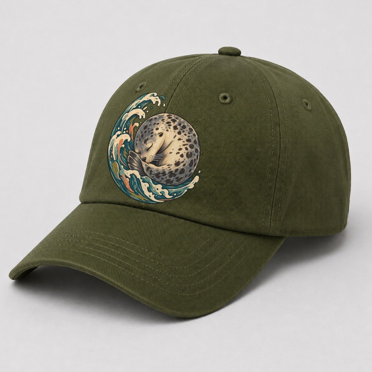Army Green — angle view