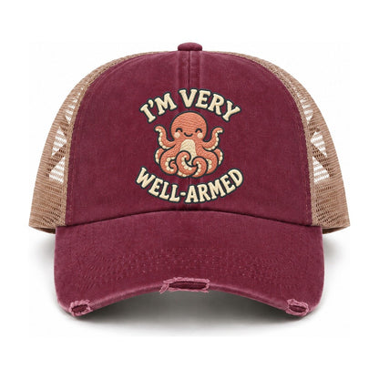 Burgundy-Khaki — front view