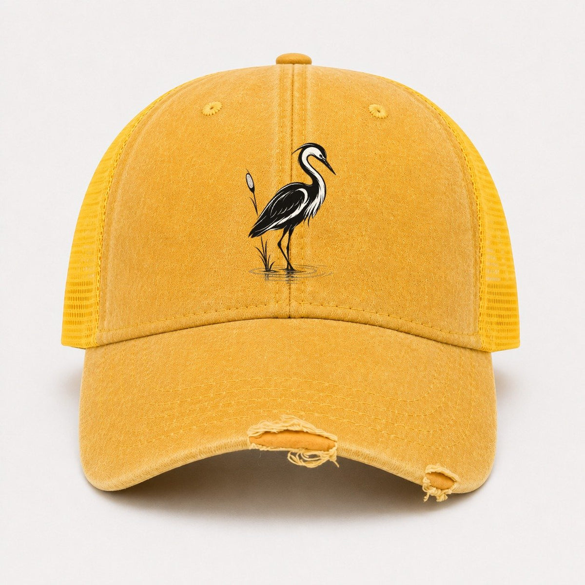 Yellow — front view