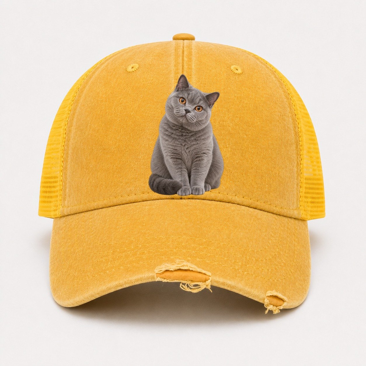 Yellow — front view