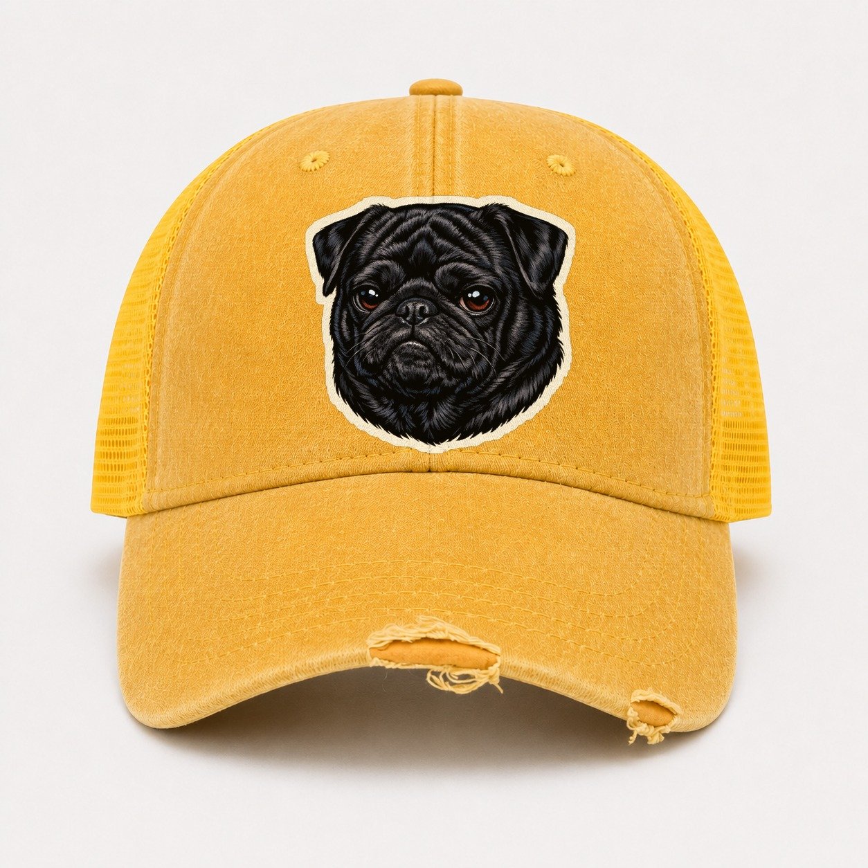 Yellow — front view