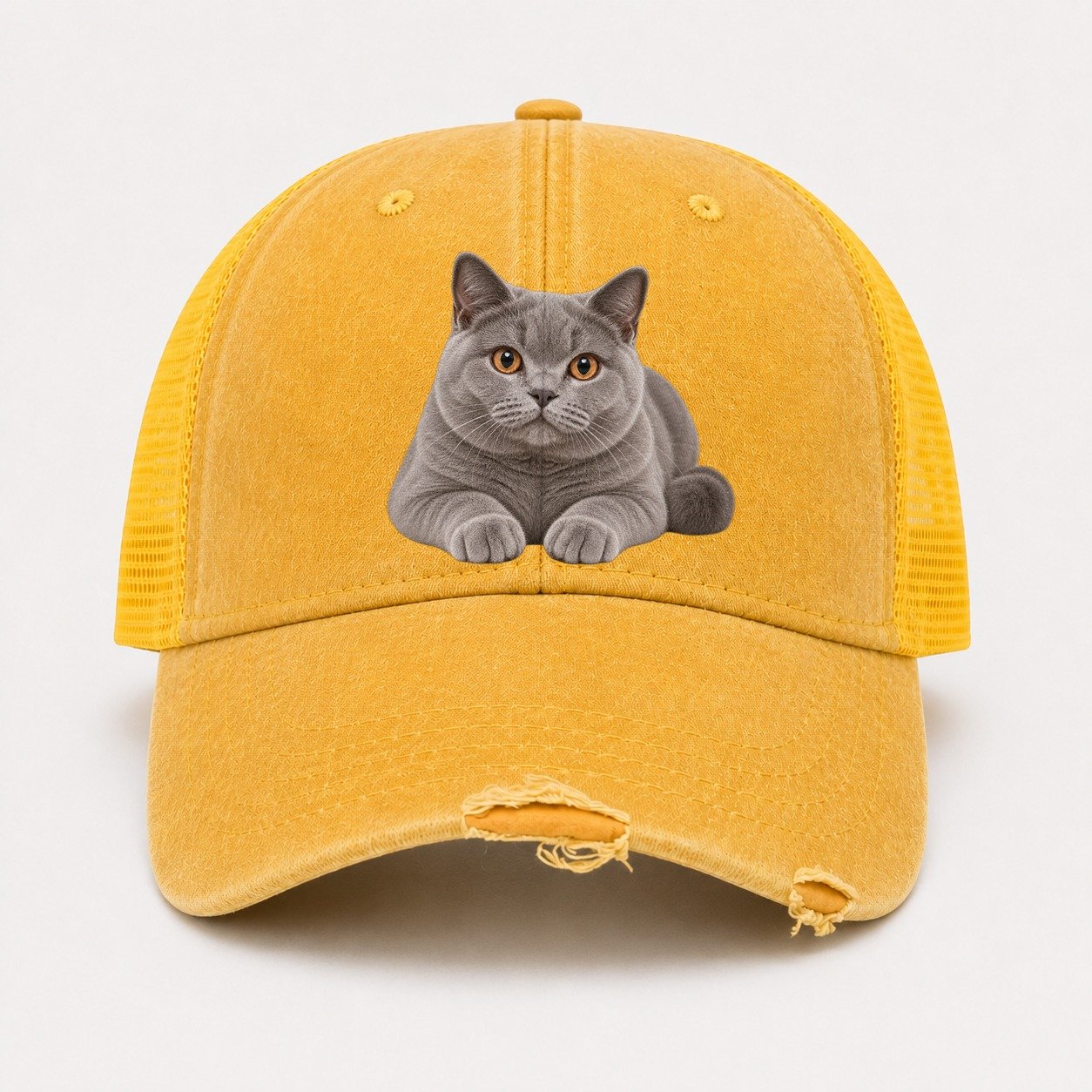 Yellow — front view