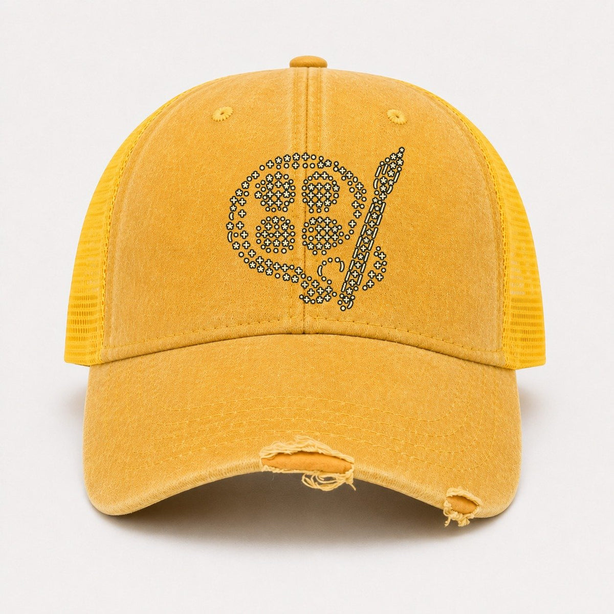 Yellow — front view