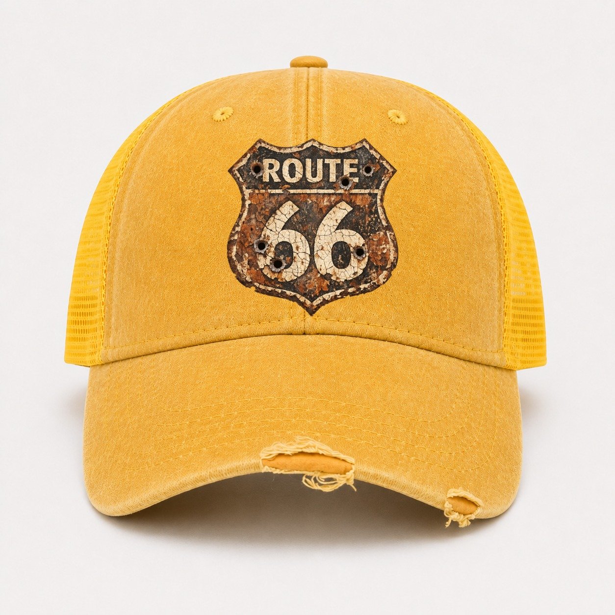 Yellow — front view