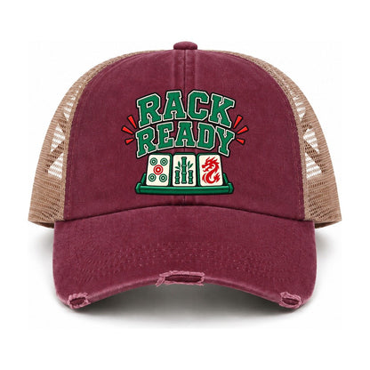Burgundy-Khaki — front view