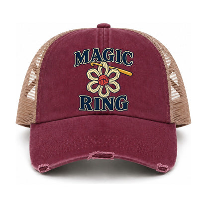 Burgundy-Khaki — front view