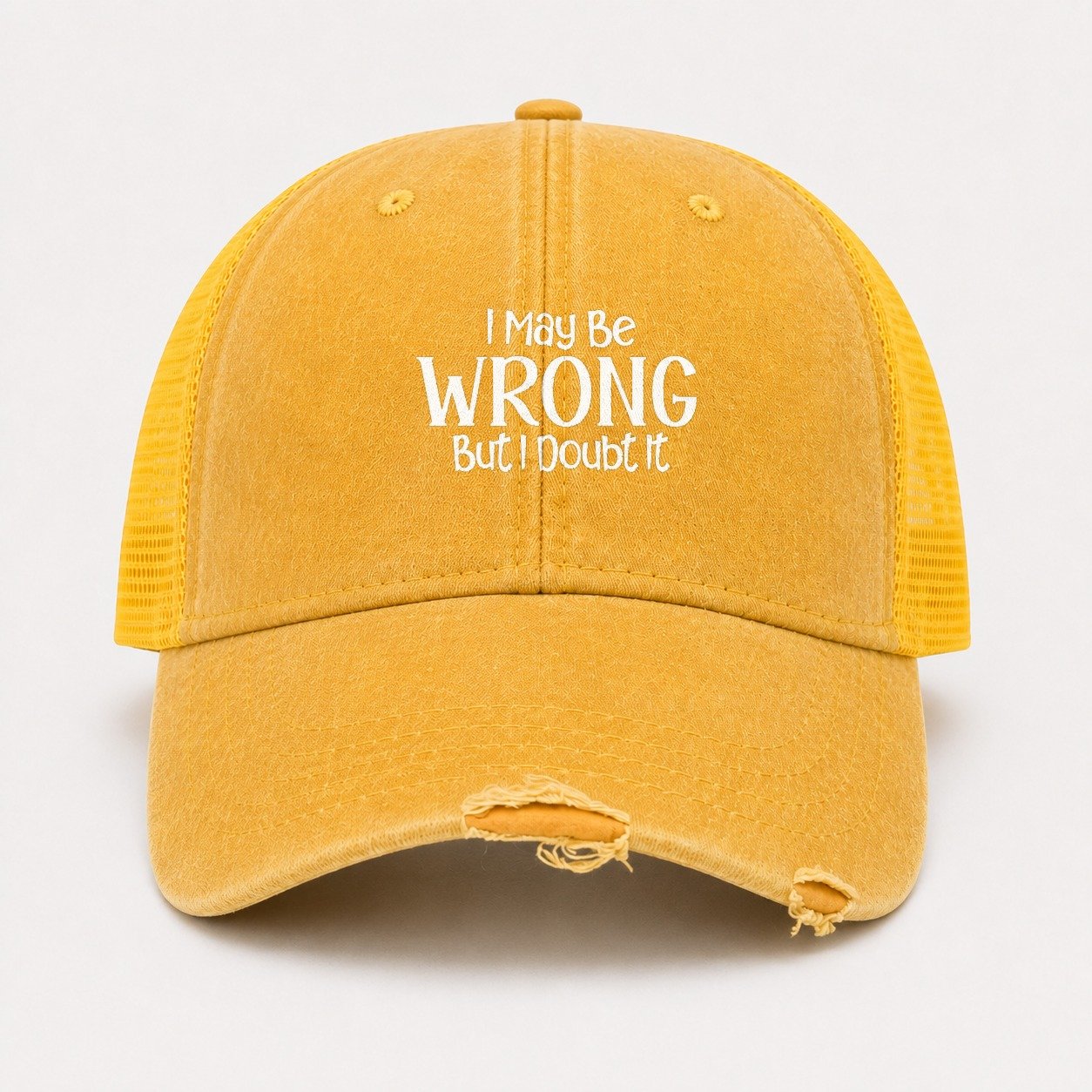 Yellow — front view