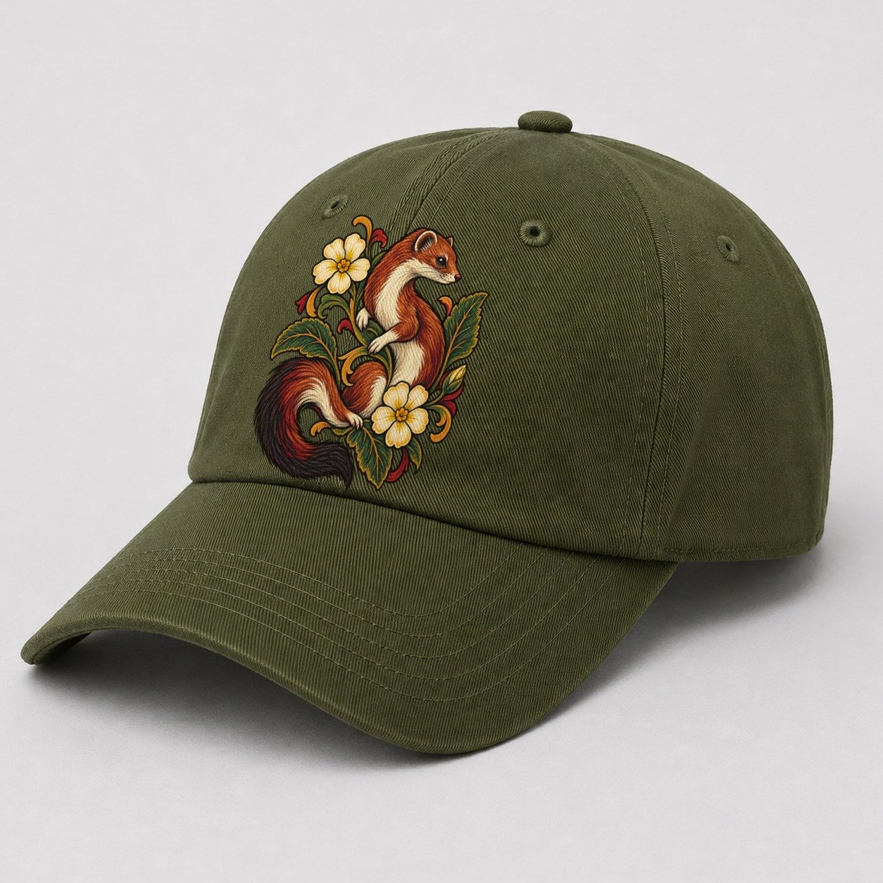 Army Green — angle view