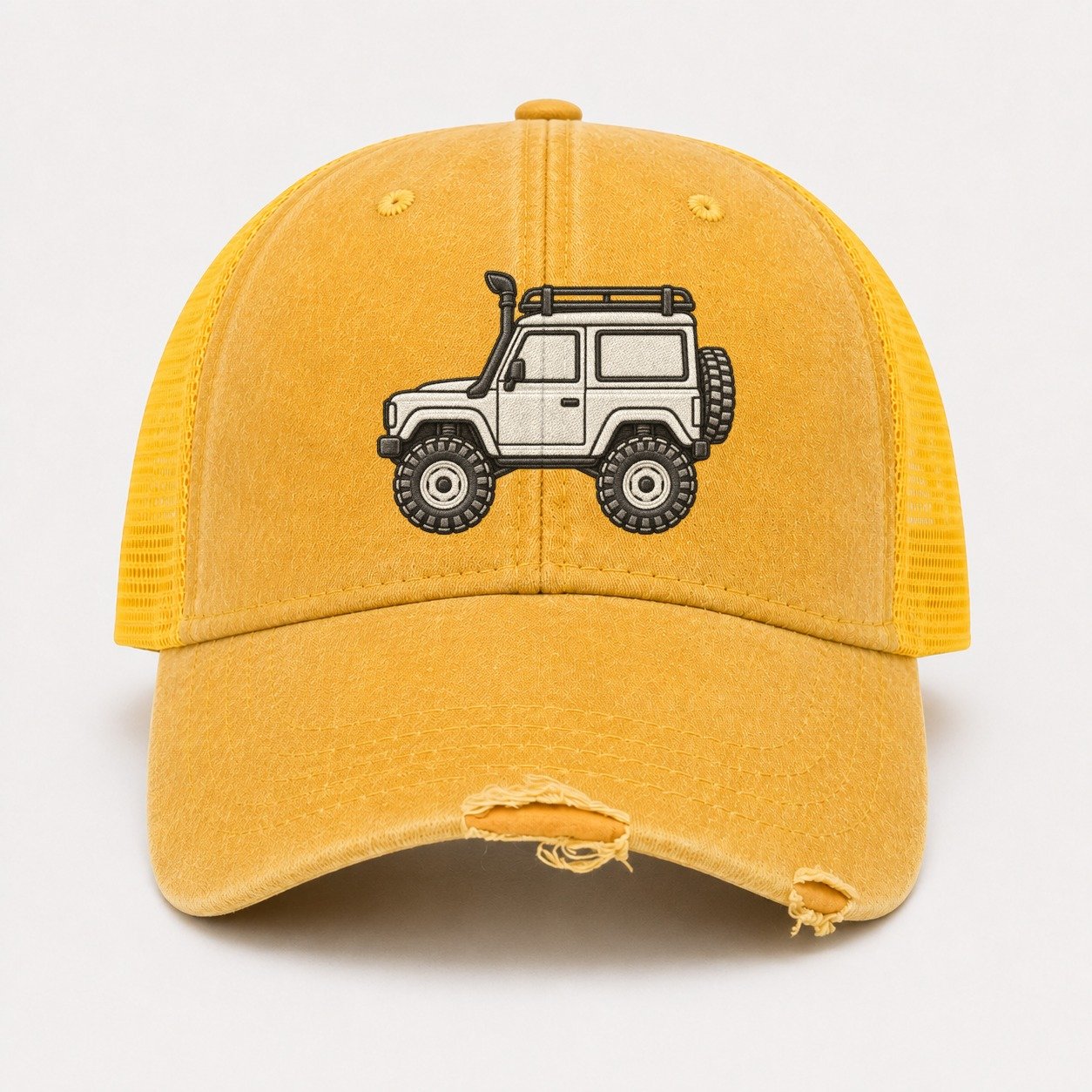 Yellow — front view