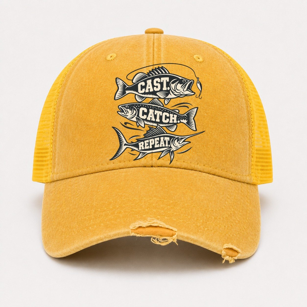 Yellow — front view