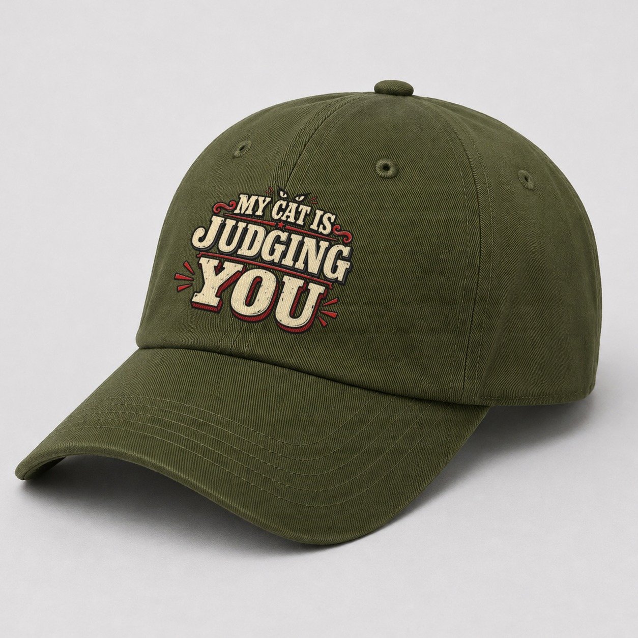 Army Green — angle view