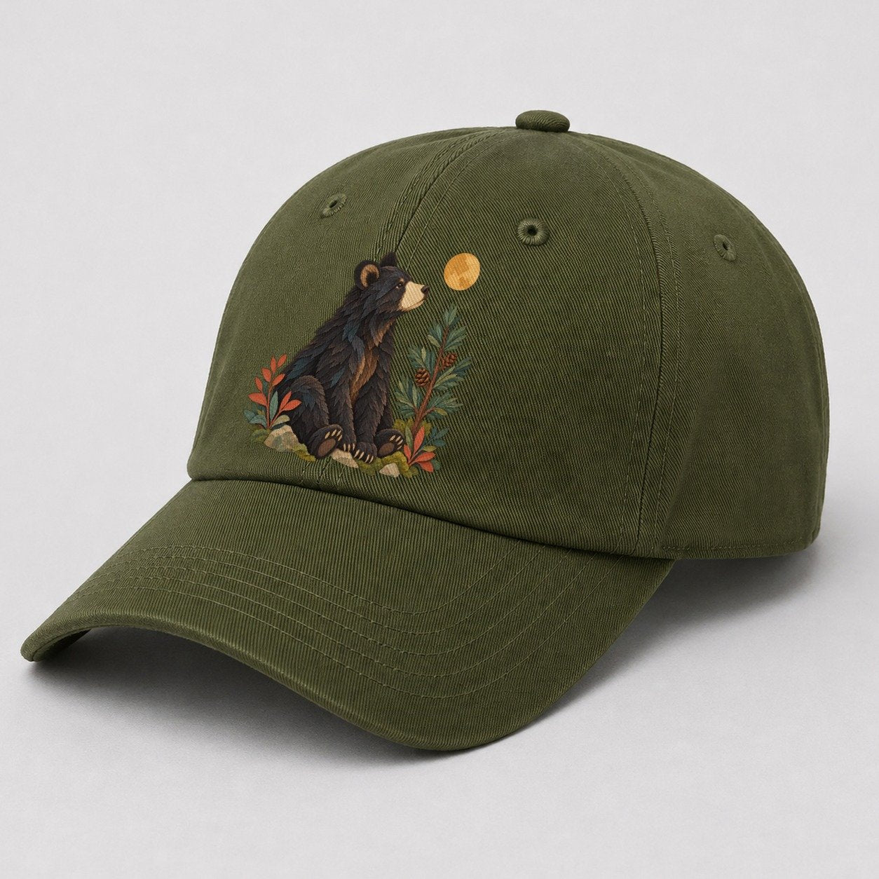 Army Green — angle view