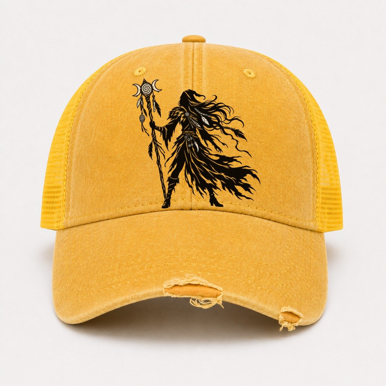 Yellow — front view