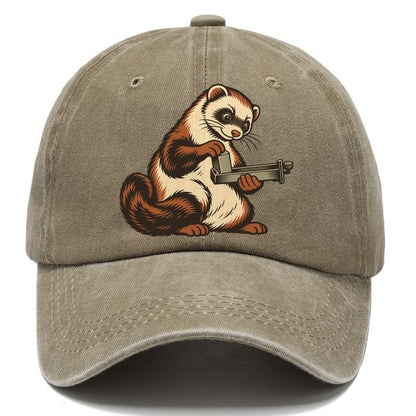 Ferret Typesetter Sundown Familiars Classic Cap – Warm Sand