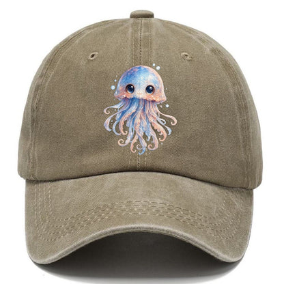 Cute Octopus Creature Classic Cap – Warm Sand