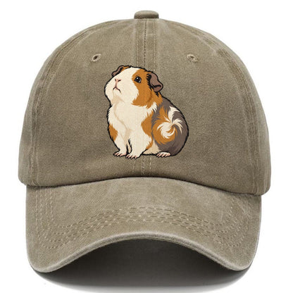 Guinea Pig Chin Lift Small Pet Logos Classic Cap – Warm Sand