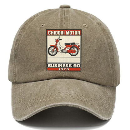 Chidori Business 90 Showa Speed Plates Classic Cap – Warm Sand
