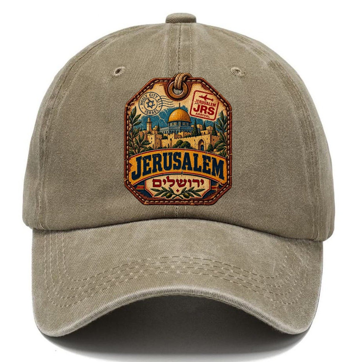 Jerusalem Luggage Label Jerusalem Classic Cap – Warm Sand
