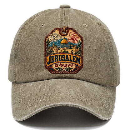 Jerusalem Luggage Label Jerusalem Classic Cap – Warm Sand