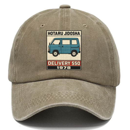 Hotaru Delivery Showa Speed Plates Classic Cap – Warm Sand