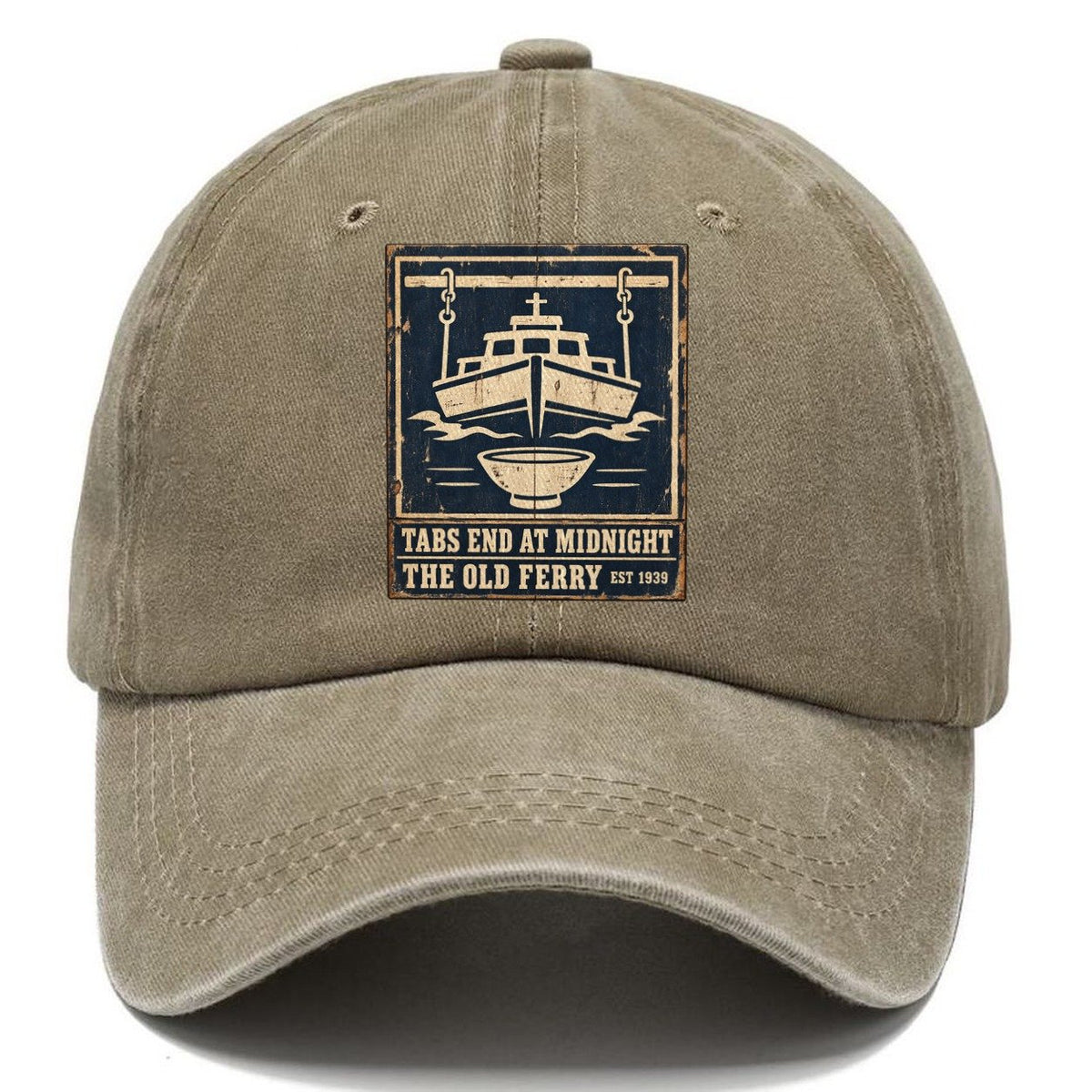 Old Ferry Bar Izakaya Rules Classic Cap – Warm Sand