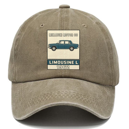 Mikazuki Limousine Showa Speed Plates Classic Cap – Warm Sand