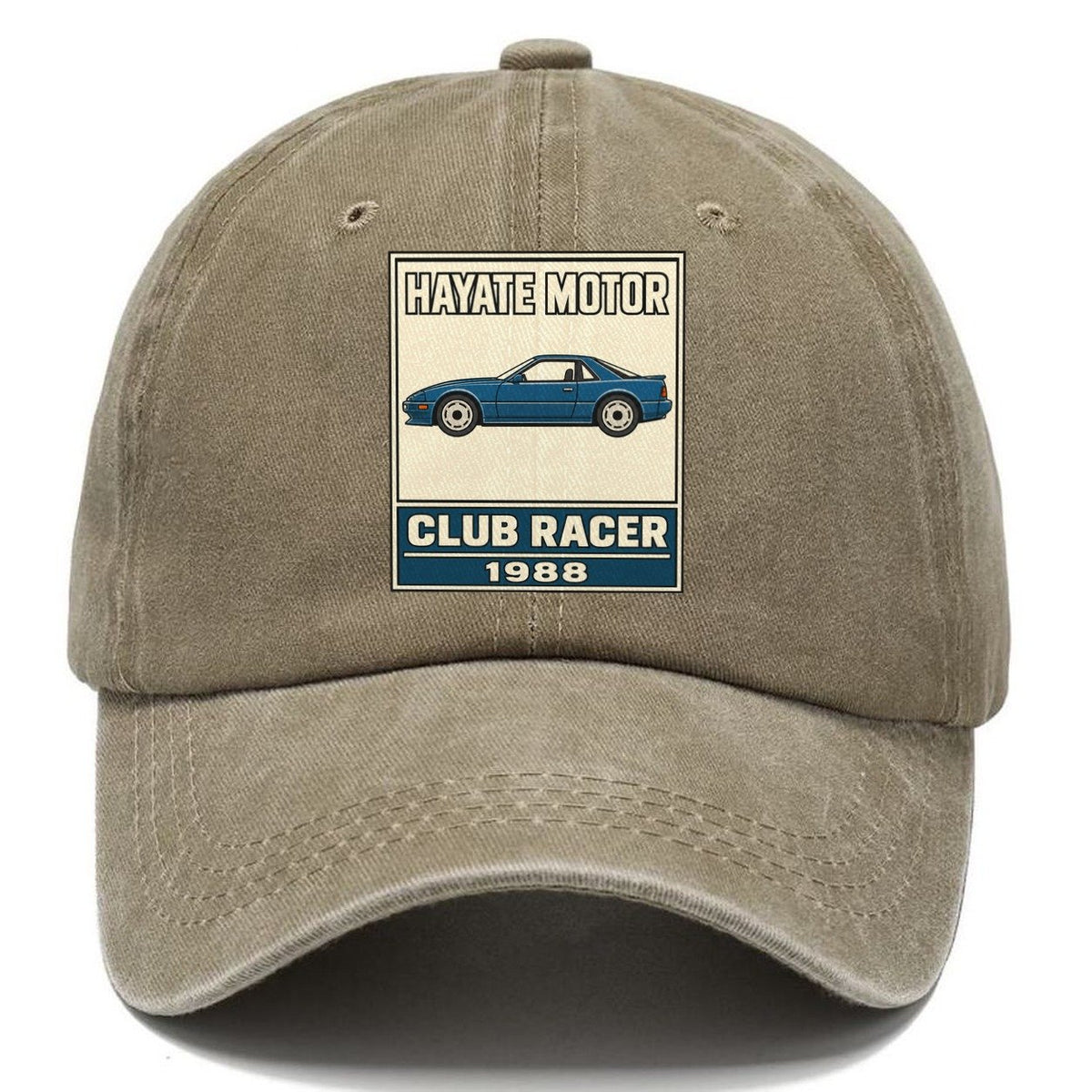 Hayabusa Club Racer Showa Speed Plates Classic Cap – Warm Sand
