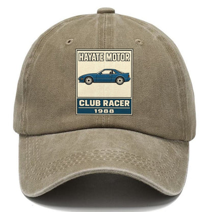 Hayabusa Club Racer Showa Speed Plates Classic Cap – Warm Sand