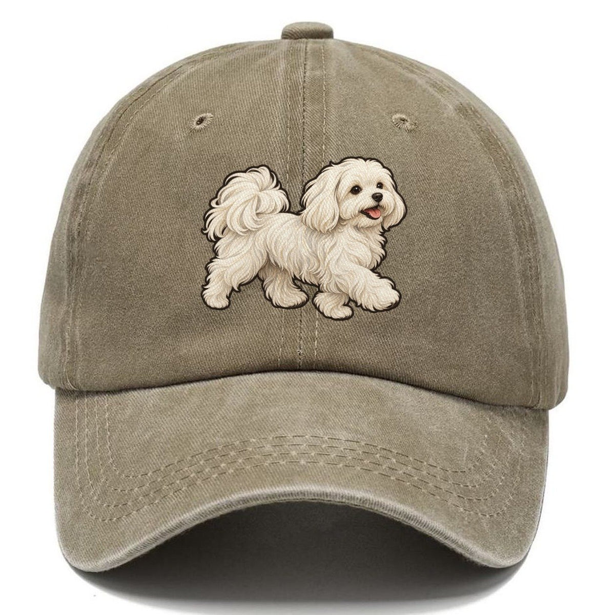 Maltese Trotting Fan Favorites Classic Cap – Warm Sand