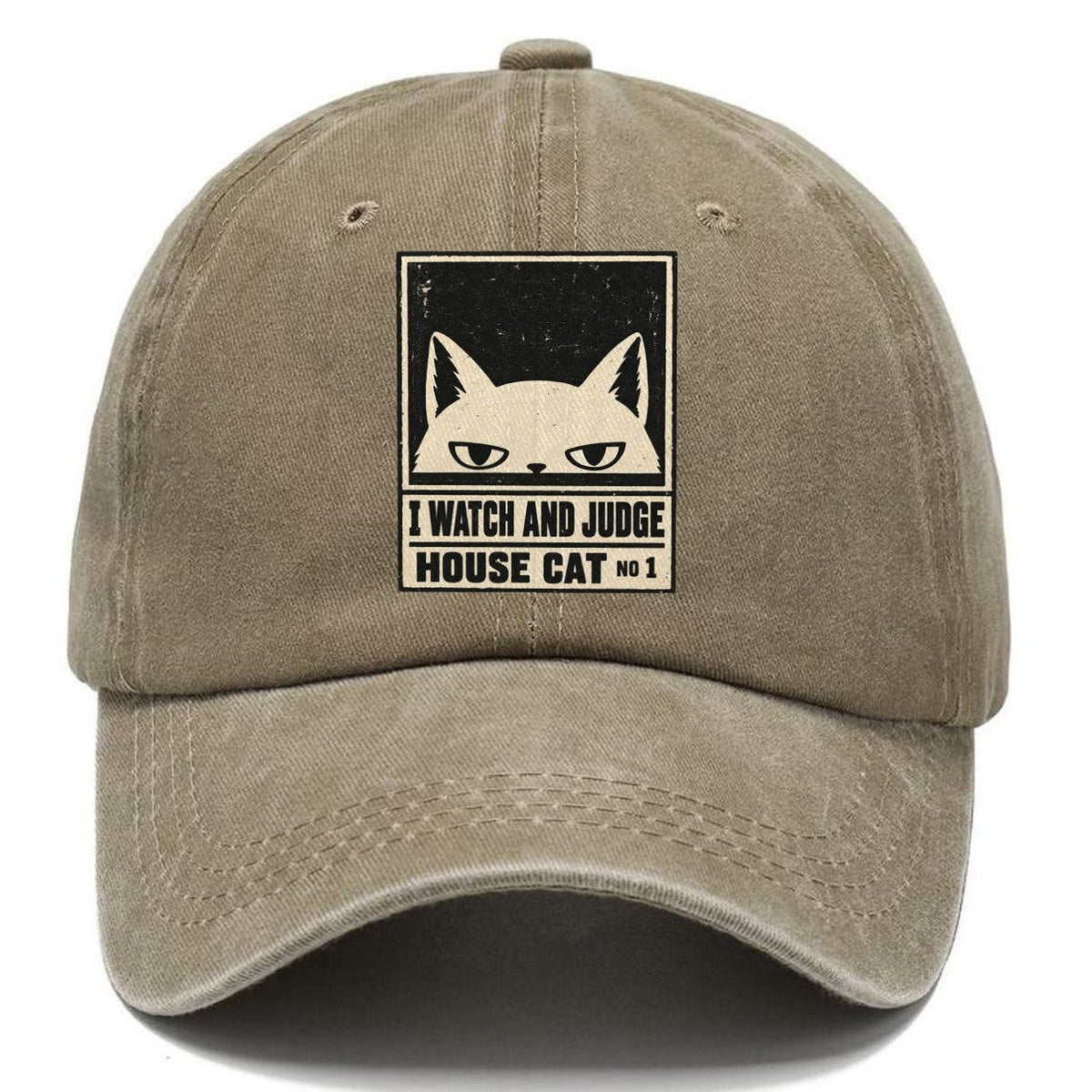 I Watch And Judge Neko Says No Classic Cap – Warm Sand
