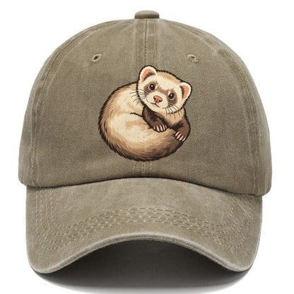 Ferret Loop Small Pet Logos Classic Cap – Warm Sand