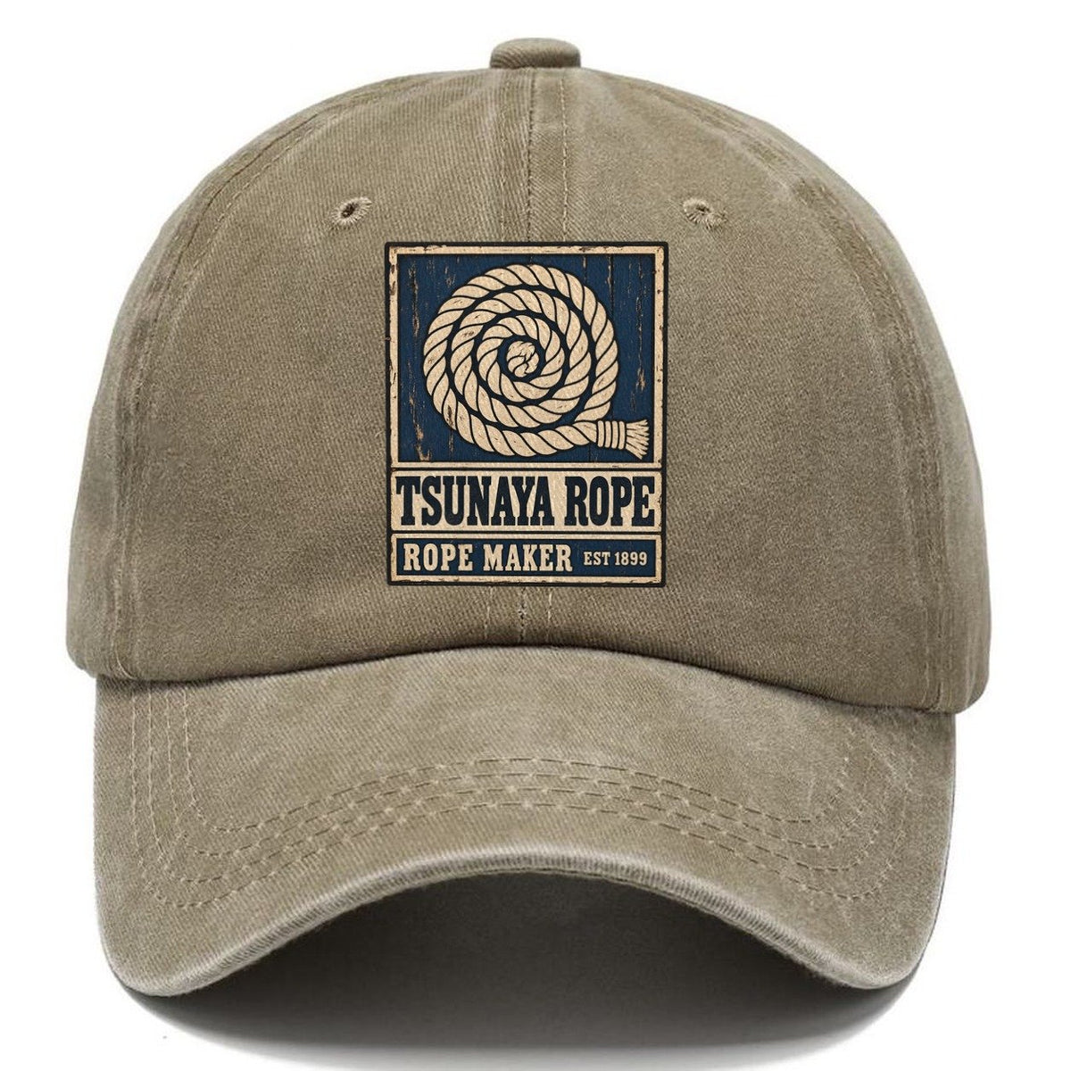 Tsunaya Rope Works Noren Trade Co Classic Cap – Warm Sand
