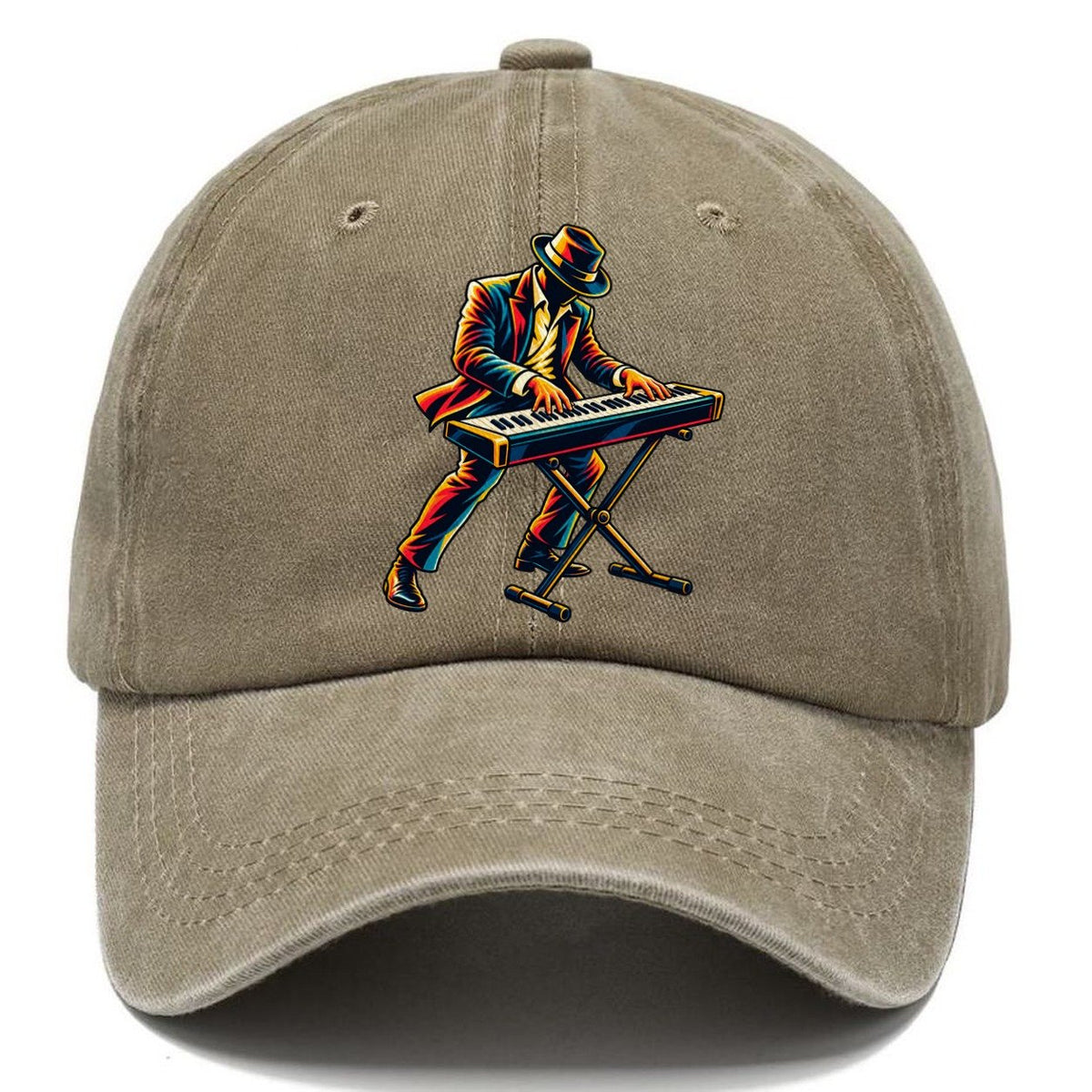 Keyboard Player Classic Cap – Warm Sand