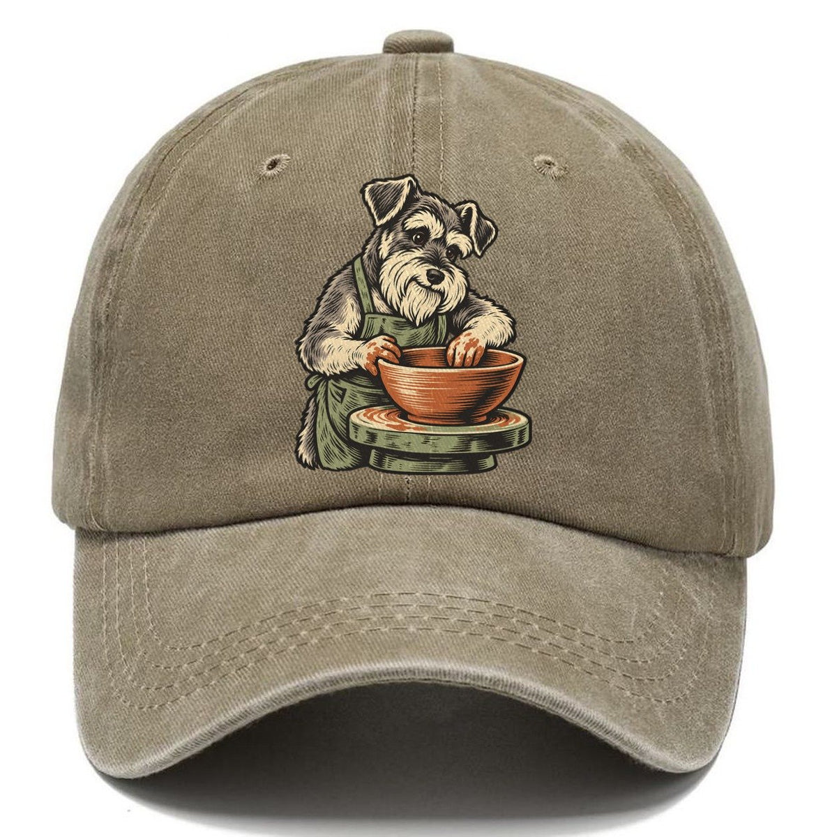 Schnauzer Potter Sundown Familiars Classic Cap – Warm Sand