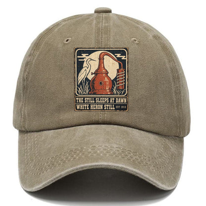 White Heron Still Izakaya Rules Classic Cap – Warm Sand