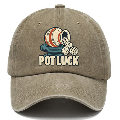 Pot Luck Familiar Punchlines Classic Cap – Warm Sand
