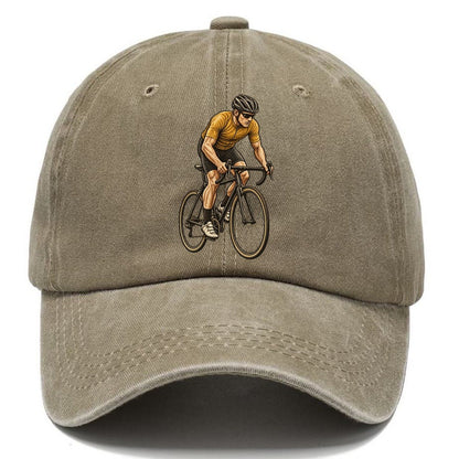 Cyclist Steady Climb Pastimes Companions Classic Cap – Warm Sand