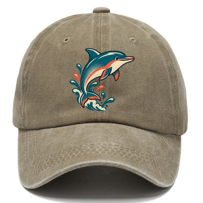 Dolphin Arc Classic Cap – Warm Sand