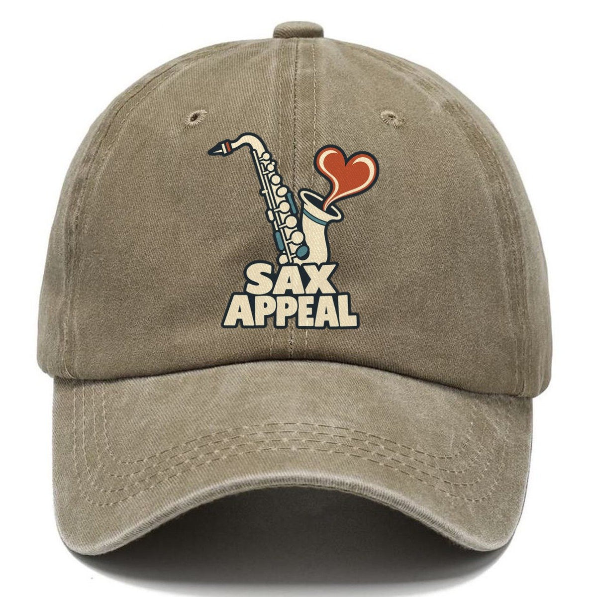 Sax Appeal Familiar Punchlines Classic Cap – Warm Sand