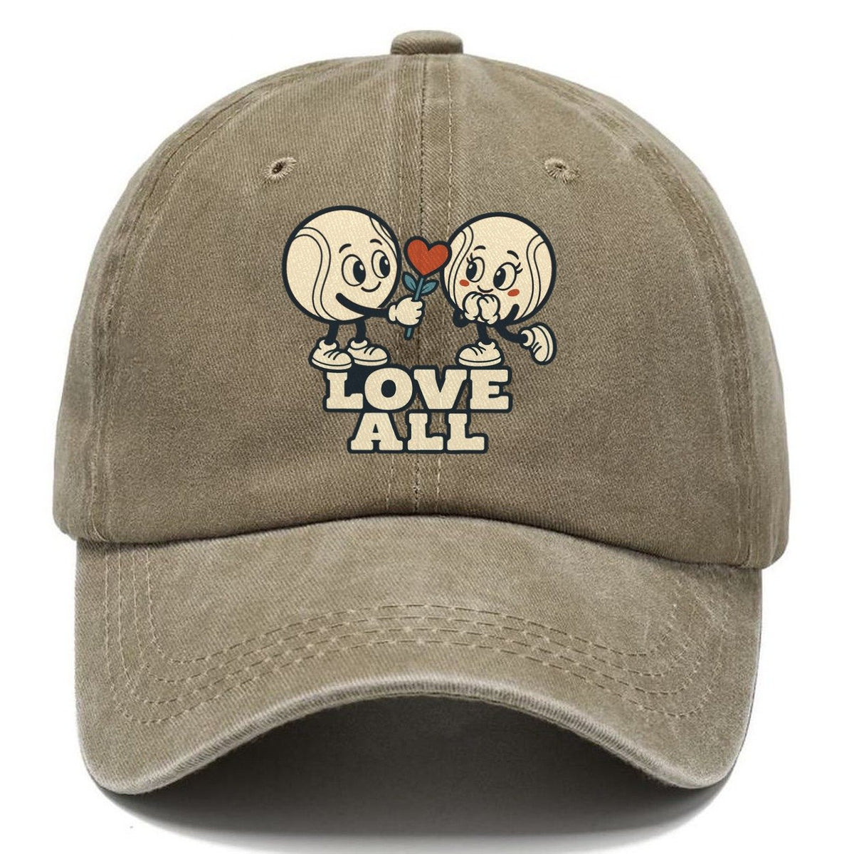 Love All Familiar Punchlines Classic Cap – Warm Sand