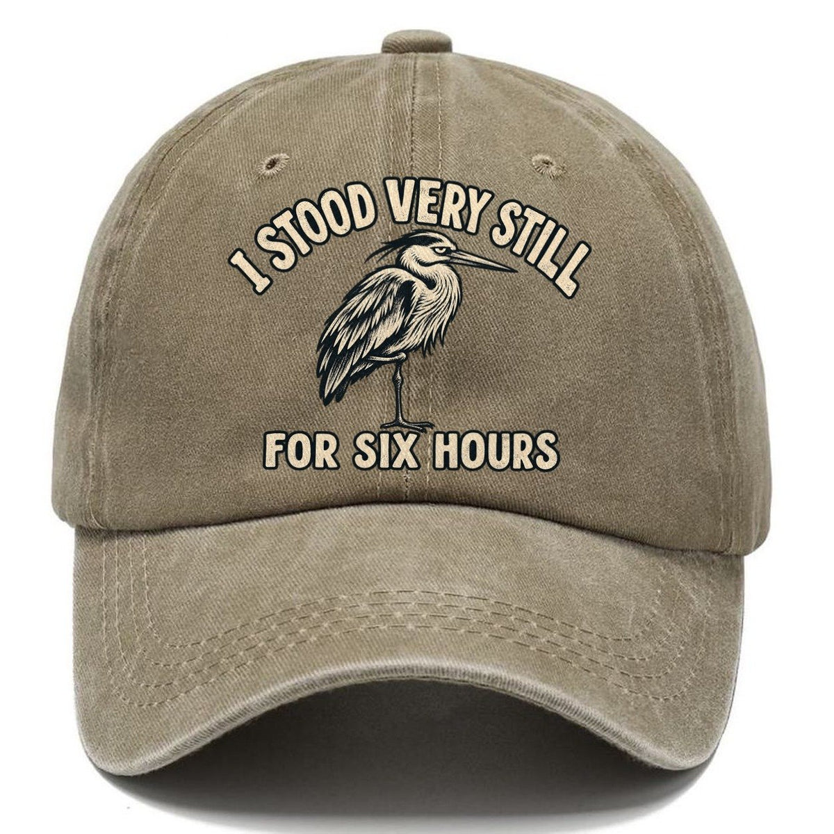 Heron Six Hours No Worm Club Classic Cap – Warm Sand