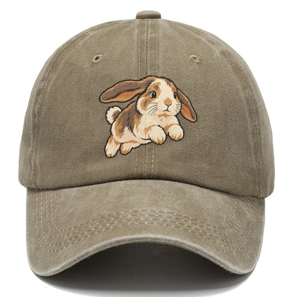Rabbit Gentle Hop Small Pet Logos Classic Cap – Warm Sand